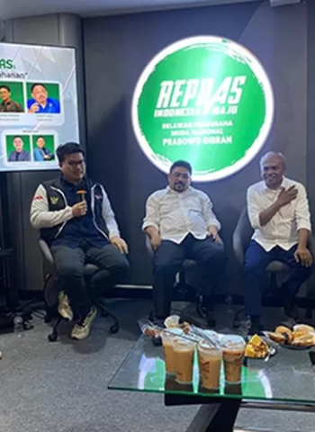 REPNAS Capai Tingkat Teratas di Big Data Relawan Aktif, Paling Banyak Menjadi Topik di Sosmed