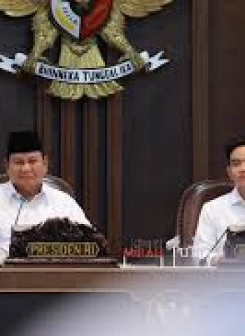 Pidato Prabowo di Sidang Kabinet Beri Apresiasi untuk Jokowi dan Para Menteri Atas Kinerja Pangan Nasional