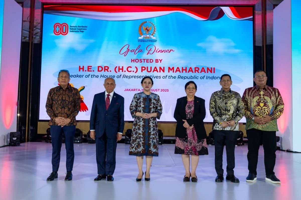Jamuan Makan Malam Bersama Ketua Parlemen ASEAN Usai Sidang Tahunan MPR dan Sidang Bersama DPR-DPD
