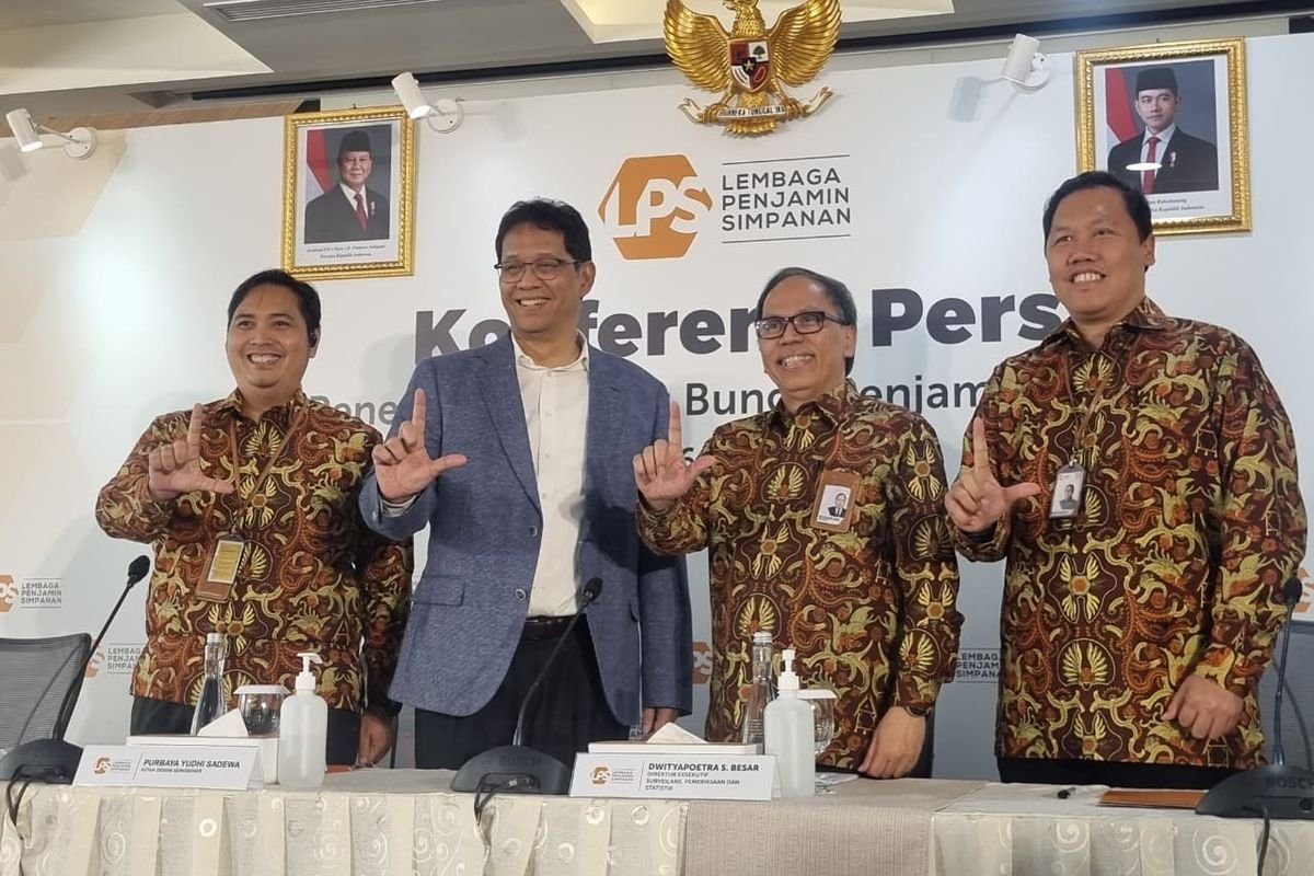 LPS Turunkan Tingkat Bunga Penjaminan Simpanan Rupiah