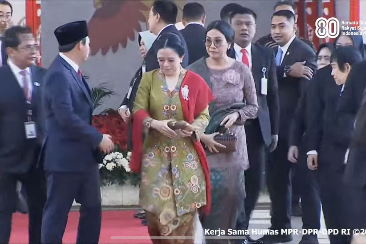 Megawati Diwakili Puan dalam Sidang Tahunan MPR 2025