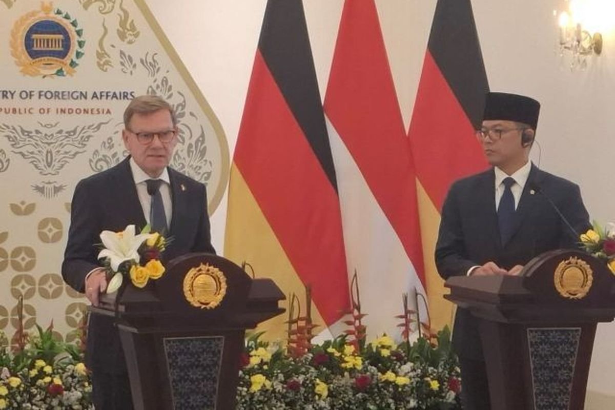 Menlu Jerman Bahas Isu Palestina-Israel dan Indo-Pasifik di Indonesia
