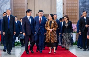 Puan Maharani Terima Kunjungan Ketua MPR China, Bahas Kemitraan RI-China