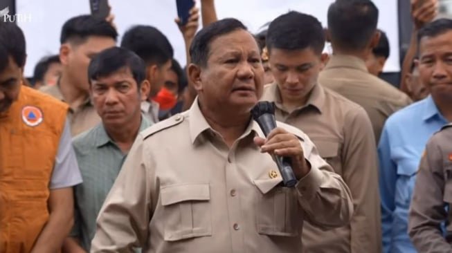Prabowo Soroti Elite yang Sering Cari Kambing Hitam Saat Bencana