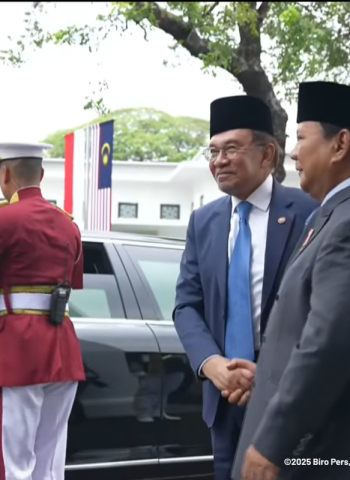 Presiden Prabowo Sambut PM Anwar Ibrahim di Istana Merdeka, Bahas Konsultasi Tahunan RI-Malaysia