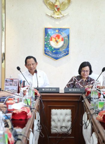 Mendagri dan Menkeu Bahas Optimalisasi PSN dan Realisasi Pendapatan Daerah