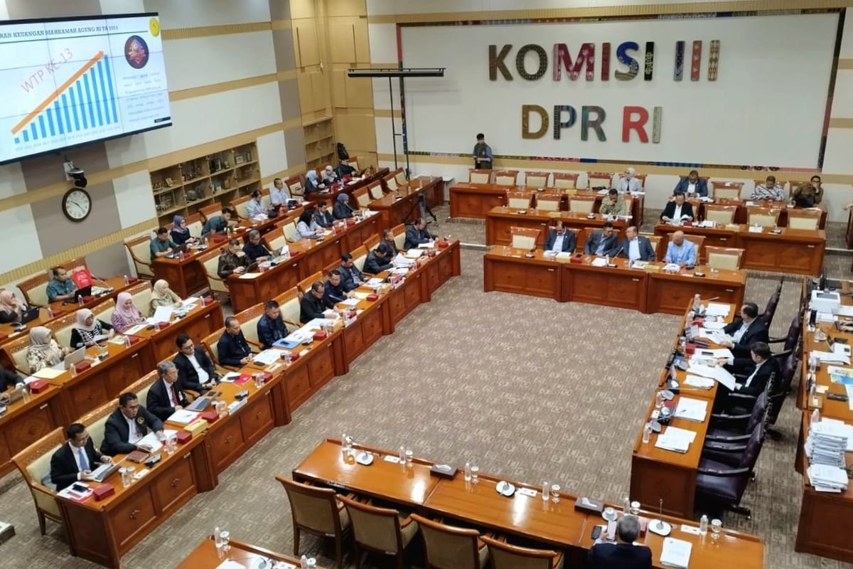 Usulan tambahan anggaran 2026 disampaikan bersama oleh MK, MA, dan KY