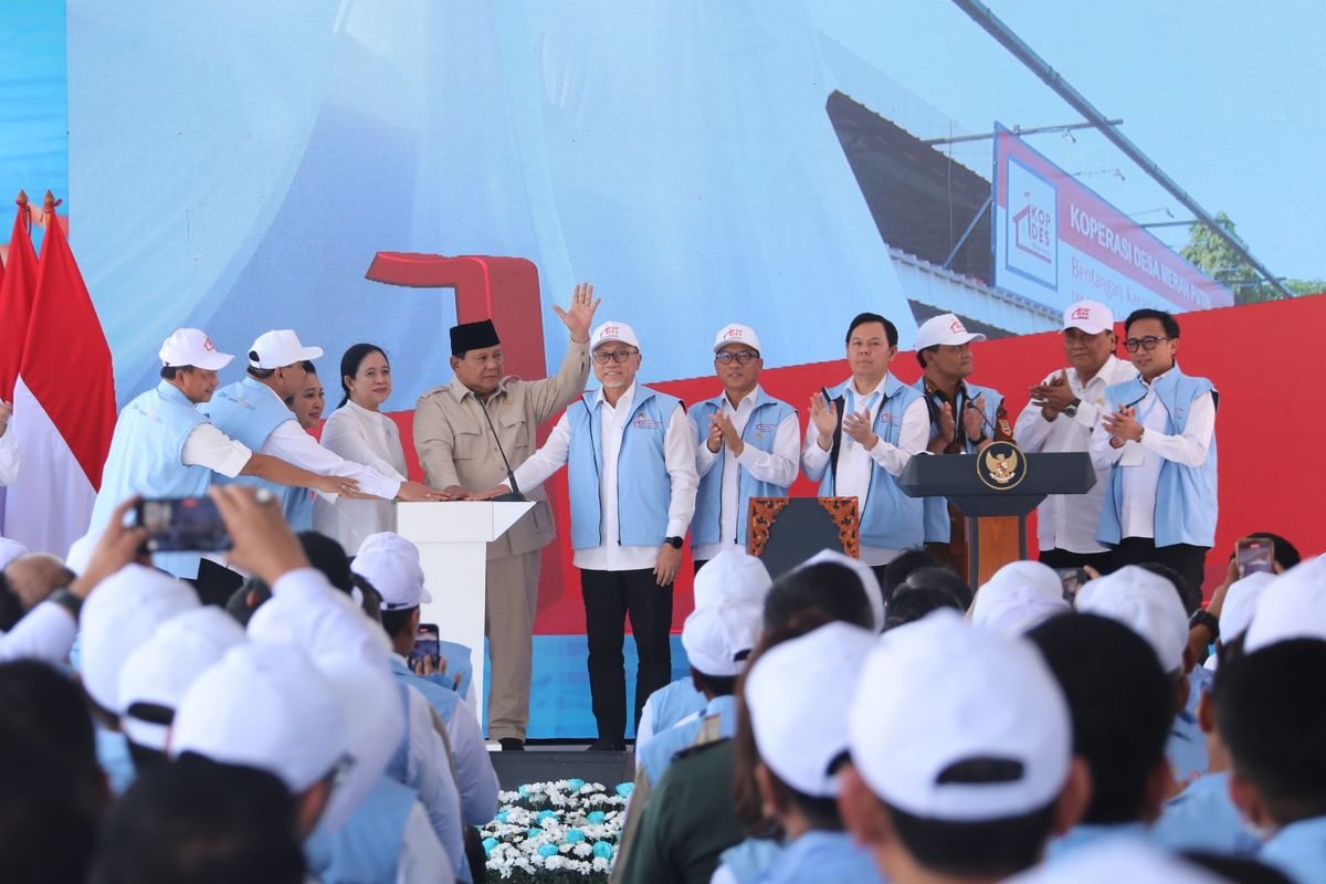 Langkah Visioner Presiden Prabowo dan Mendagri Melalui Peluncuran 80.000 Kopdeskel Merah Putih