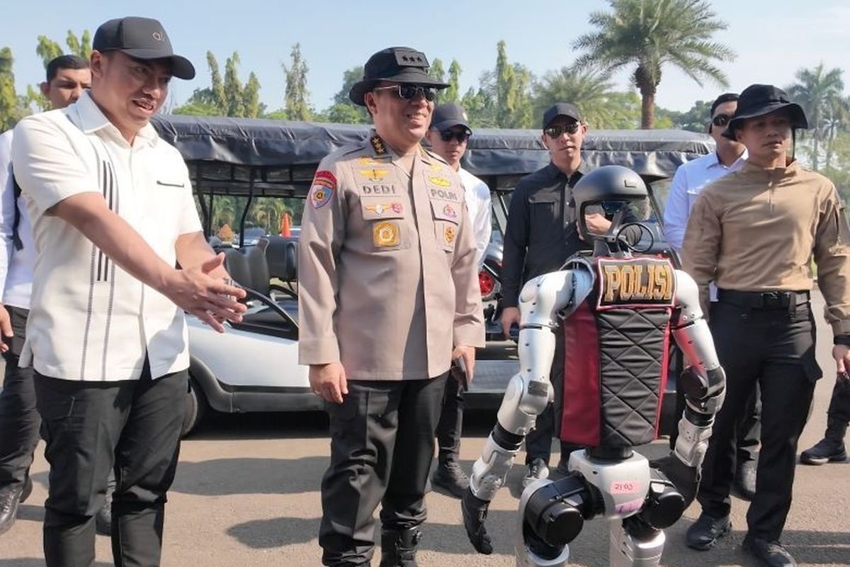 Polri Berkolaborasi dengan Perusahaan Lokal untuk Mengembangkan Robot Humanoid dan K9