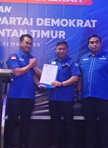Bambang Soepriyadi Resmi Menjabat Plt Ketua DPD Demokrat Kaltim, Menggantikan Irwan Fecho