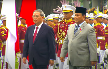 Prabowo Umumkan Aliansi dengan Penjaga Pantai Tiongkok untuk Keamanan Maritim
