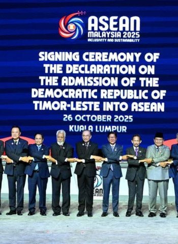 Prabowo Tandatangani Penerimaan Timor Leste sebagai Anggota ke-11 ASEAN