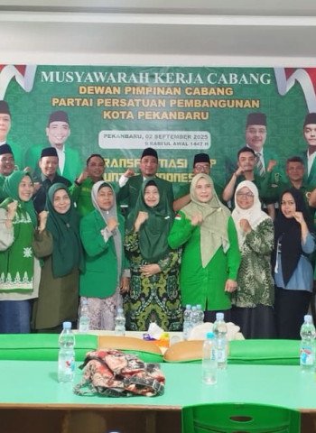 PPP Pekanbaru Dukung Mardiono Kembali Pimpin Partai pada Muktamar X