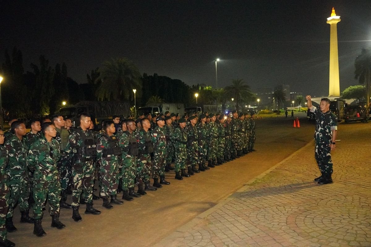 TNI AD Pastikan Situasi Kondusif Lewat Patroli di Berbagai Wilayah