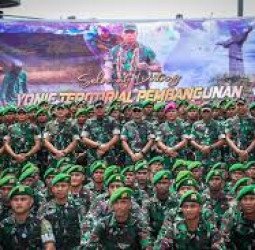 Pembentukan Batalyon Teritorial Pembangunan Jadi Bukti Nyata Kehadiran Negara