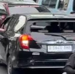 Misteri Senjata Tajam dan Pelat Nomor Bodong di Mobil Calya yang Nekat Lawan Arus
